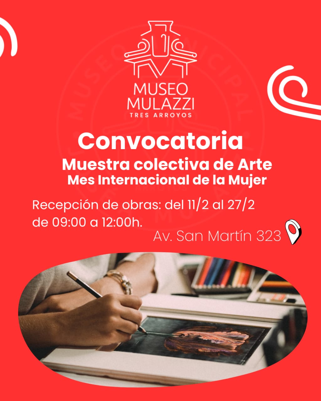 Museo Mulazzi: Abierta la convocatoria a artistas plásticas del distrito por el Mes de la Mujer
