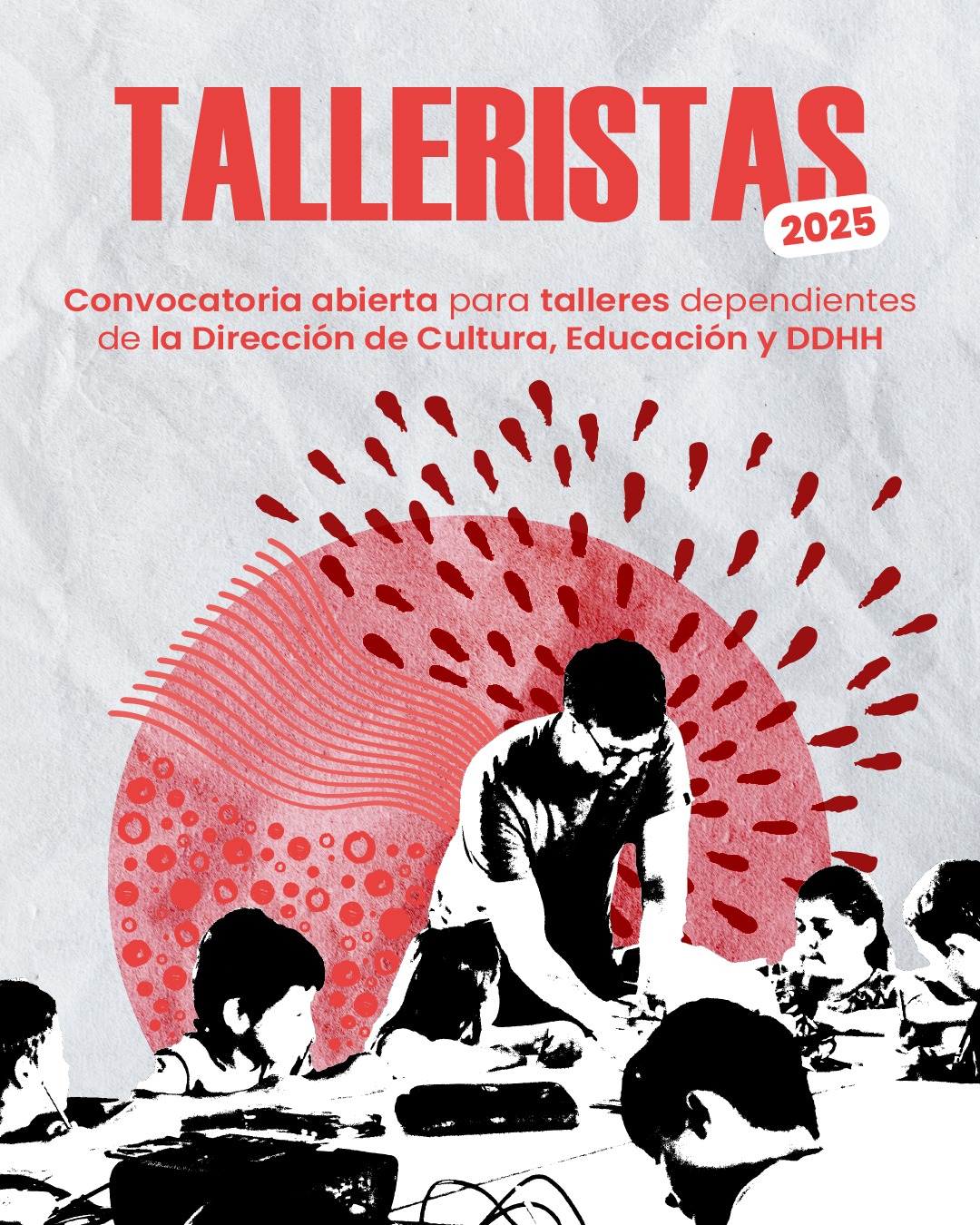 Abierta la convocatoria para proyectos de talleres de cultura