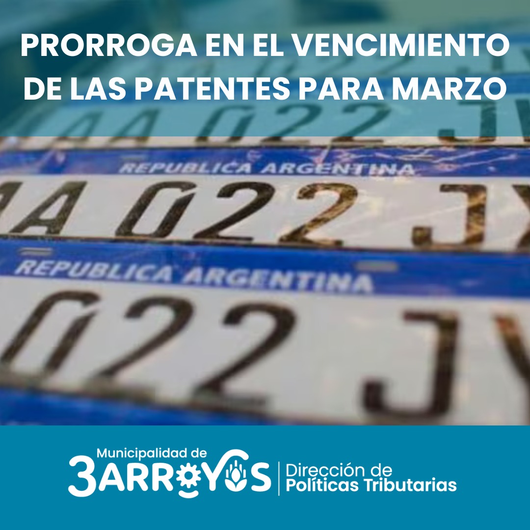 Pr&oacute;rroga en el vencimiento de patentes: a marzo