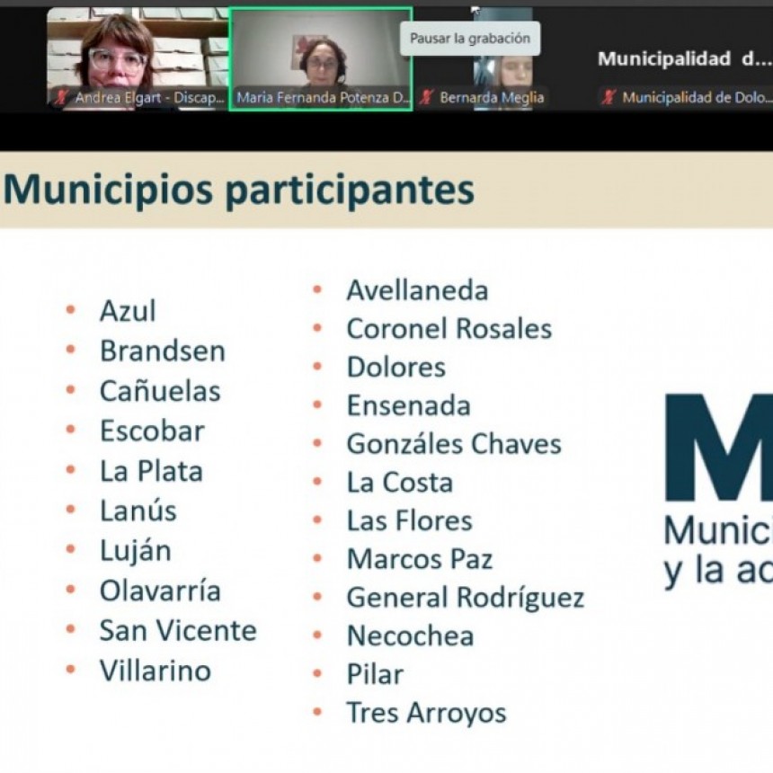 Municipios Unidos por la Ni&ntilde;ez y la Adolescencia: Tres Arroyos avanza en el autodiagn&oacute;stico