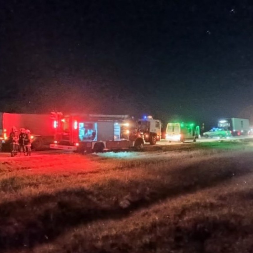 Tr&aacute;gico accidente en Ruta 3: muri&oacute; un motociclista tras ser atropellado por un cami&oacute;n