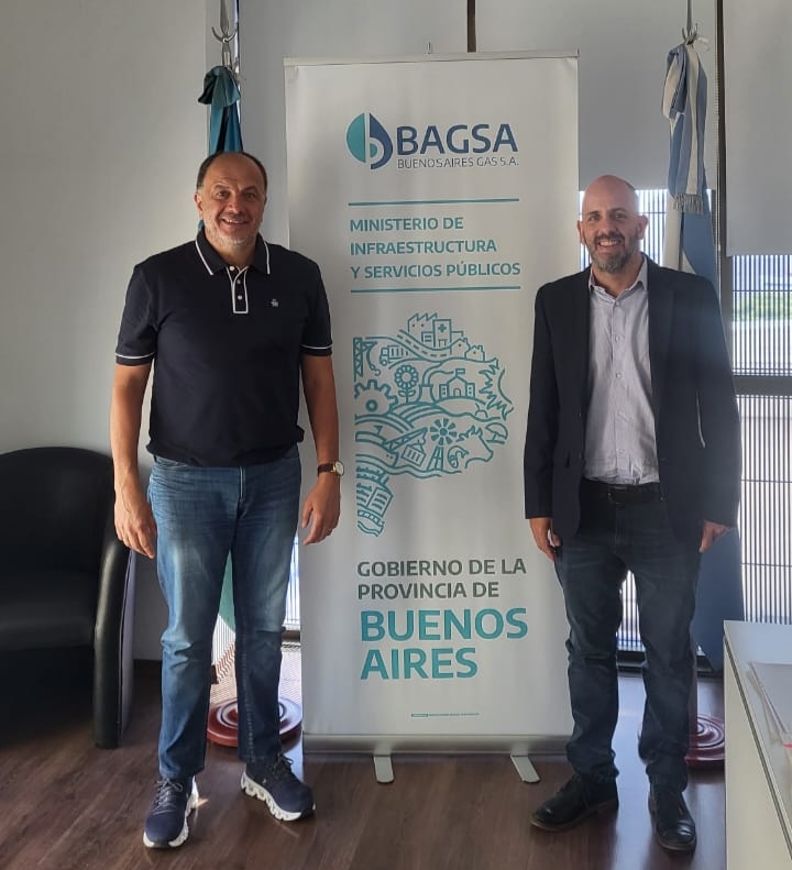 Pablo Garate en La Plata: gas, transporte y gestiones para Tres Arroyos