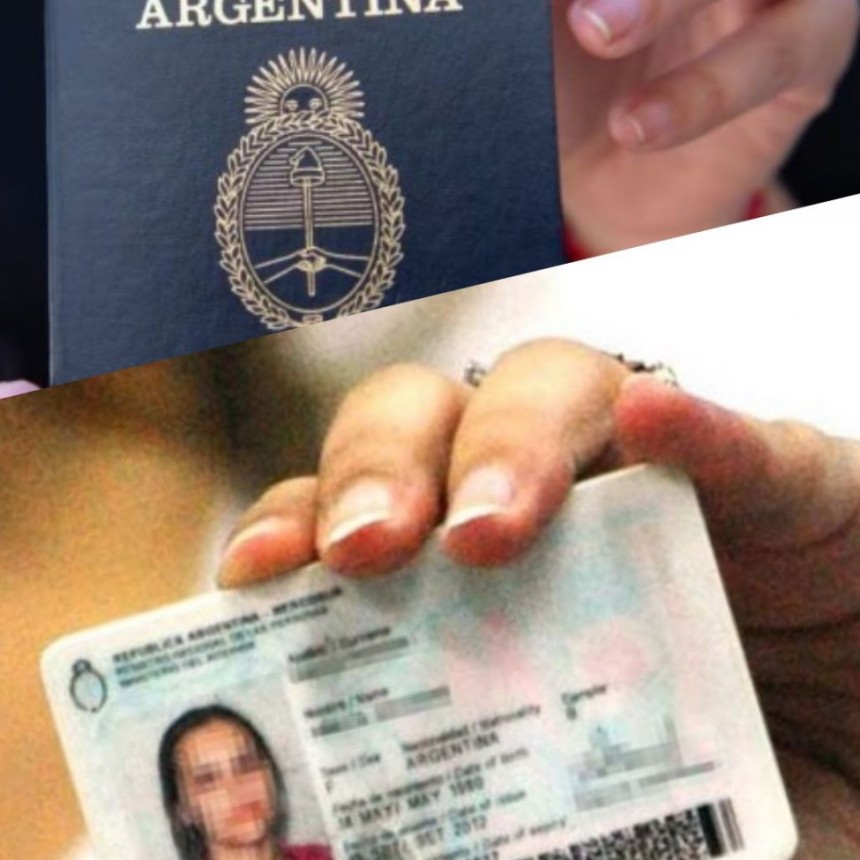 Aumento en los precios del DNI y Pasaporte
