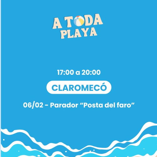 Último día de A Toda Playa en Claromecó