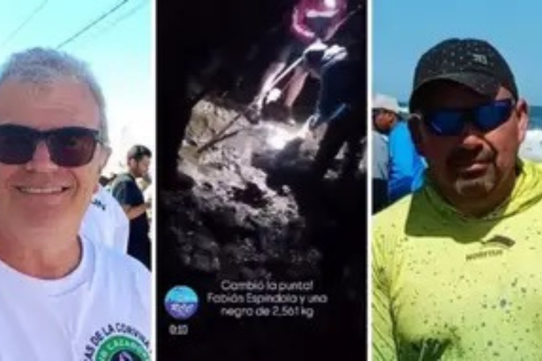 Una descalificación que dividió a los pescadores en las 24 Horas de la Corvina Negra
