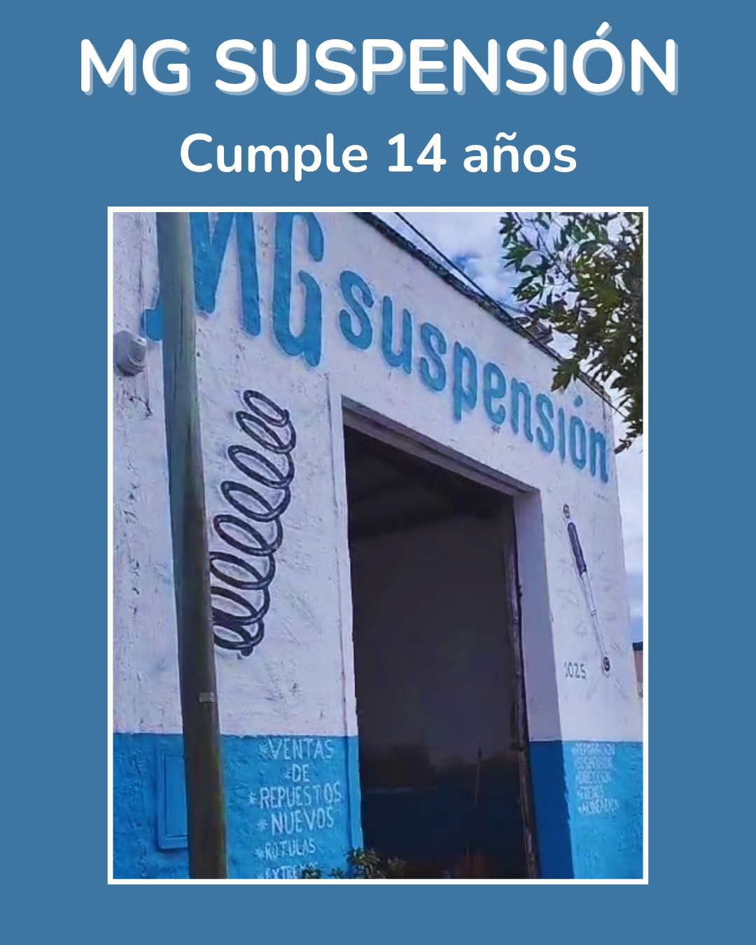 MG Suspensi&oacute;n celebra 14 a&ntilde;os