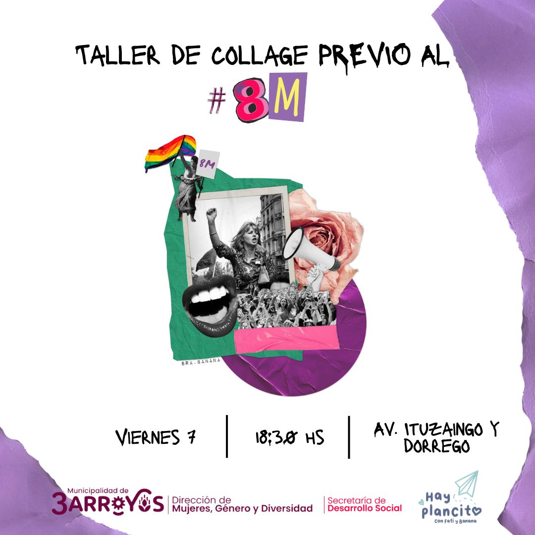 #8M: Taller de Collage gratuito