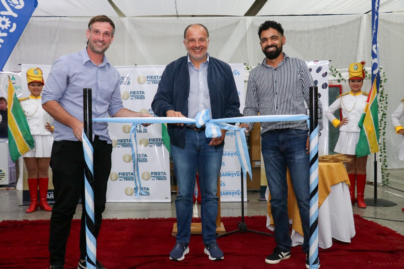 Comenz&oacute; oficialmente la Fiesta Provincial del Trigo