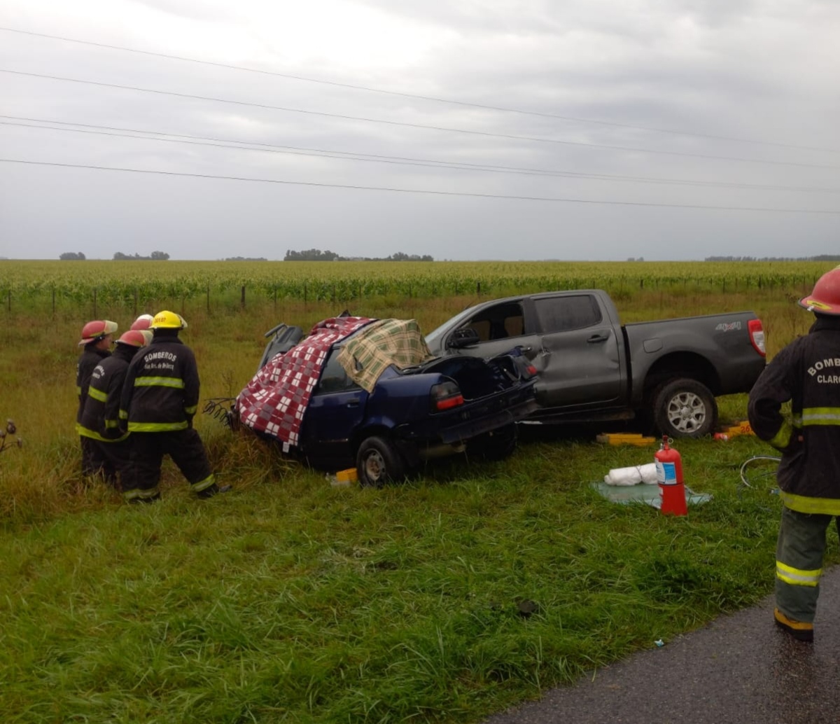 Siniestro vial en la ruta 73: un muerto y tres heridos