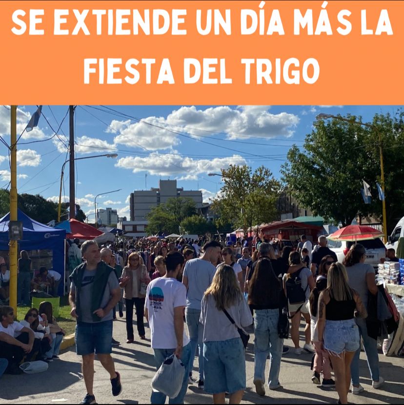La Fiesta del Trigo se extiende un d&iacute;a m&aacute;s