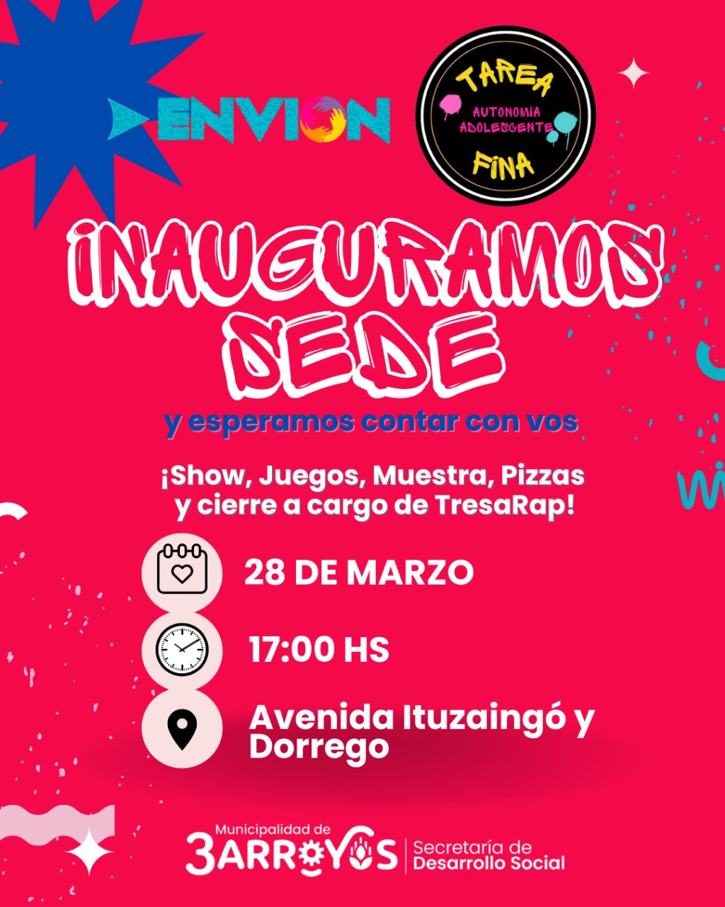 Gran inauguraci&oacute;n de la nueva sede de los programas Envi&oacute;n y Tarea Fina
