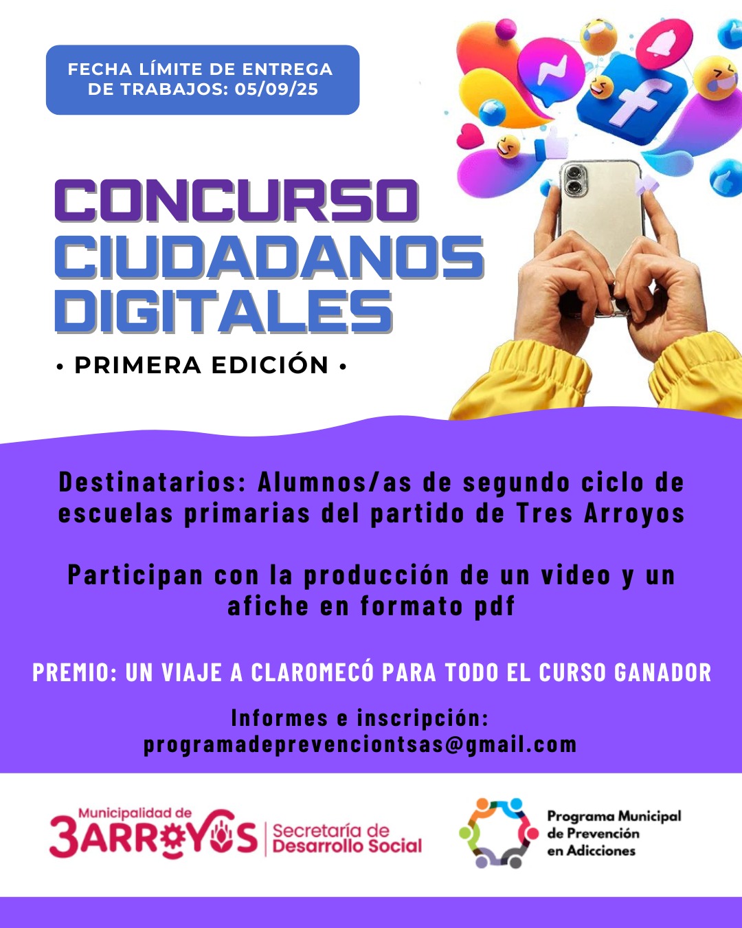 Convocatoria abierta para el Concurso Ciudadanos Digitales