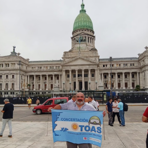 Veterano de Malvinas impulsa el reconocimiento de soldados del TOAS