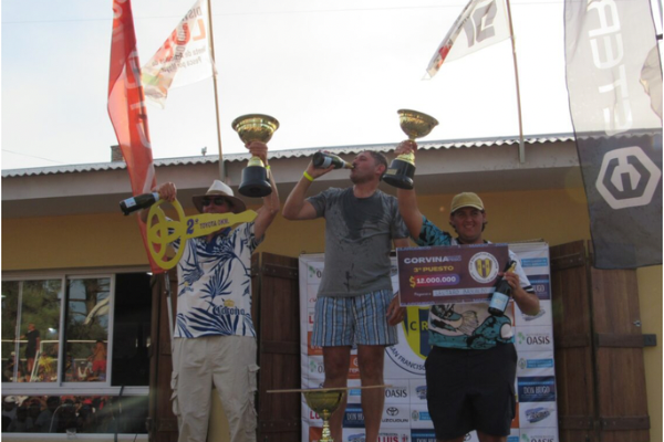 Pablo Bianco   ganó las 6 Horas a la Corvina de Mayor Peso de Echegoyen