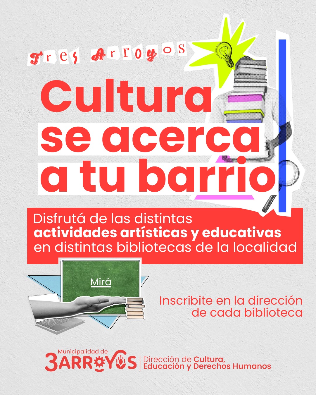 Cultura en los barrios: talleres gratuitos para todas las edades
