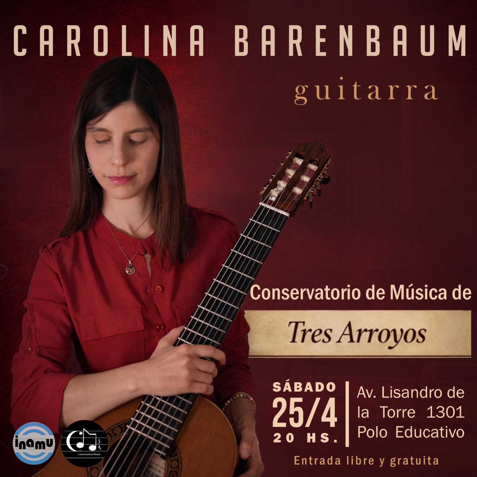 Carolina Barenbaum llega al Conservatorio