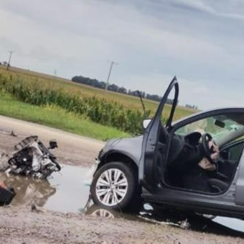 Choque en Ruta 3 y 85