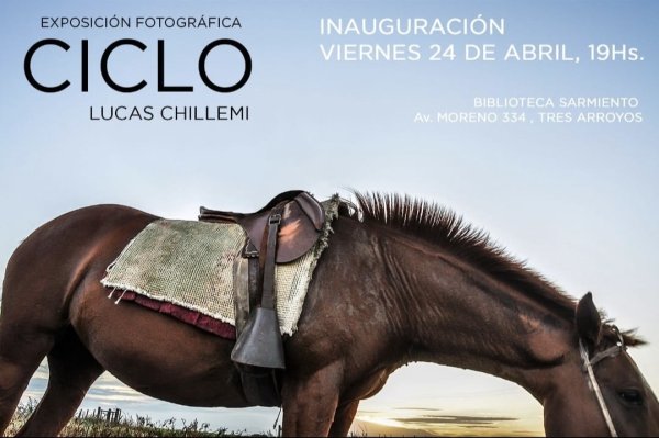 Inauguran la muestra fotogr&aacute;fica &ldquo;Ciclo&rdquo; en la Biblioteca Sarmiento