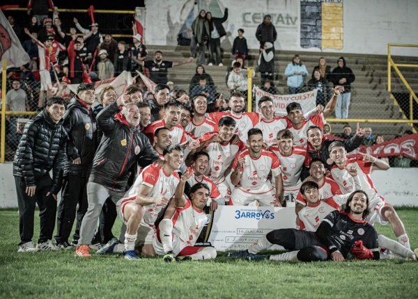 Hurac&aacute;n campe&oacute;n de la Copa Tres Arroyos