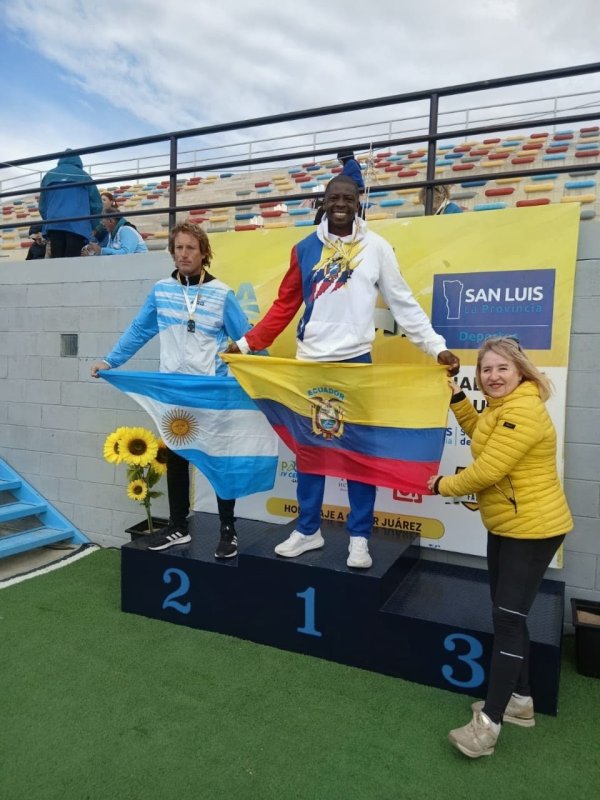 Luciano Saltap&eacute; volvi&oacute; con todo: plata en un meeting internacional m&aacute;ster