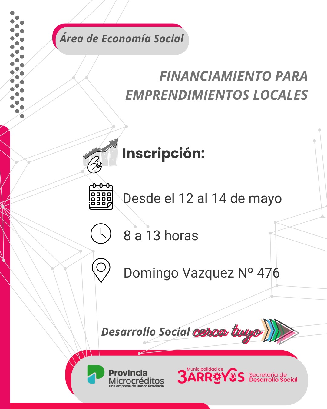 Nueva l&iacute;nea de financiaci&oacute;n para emprendimientos locales