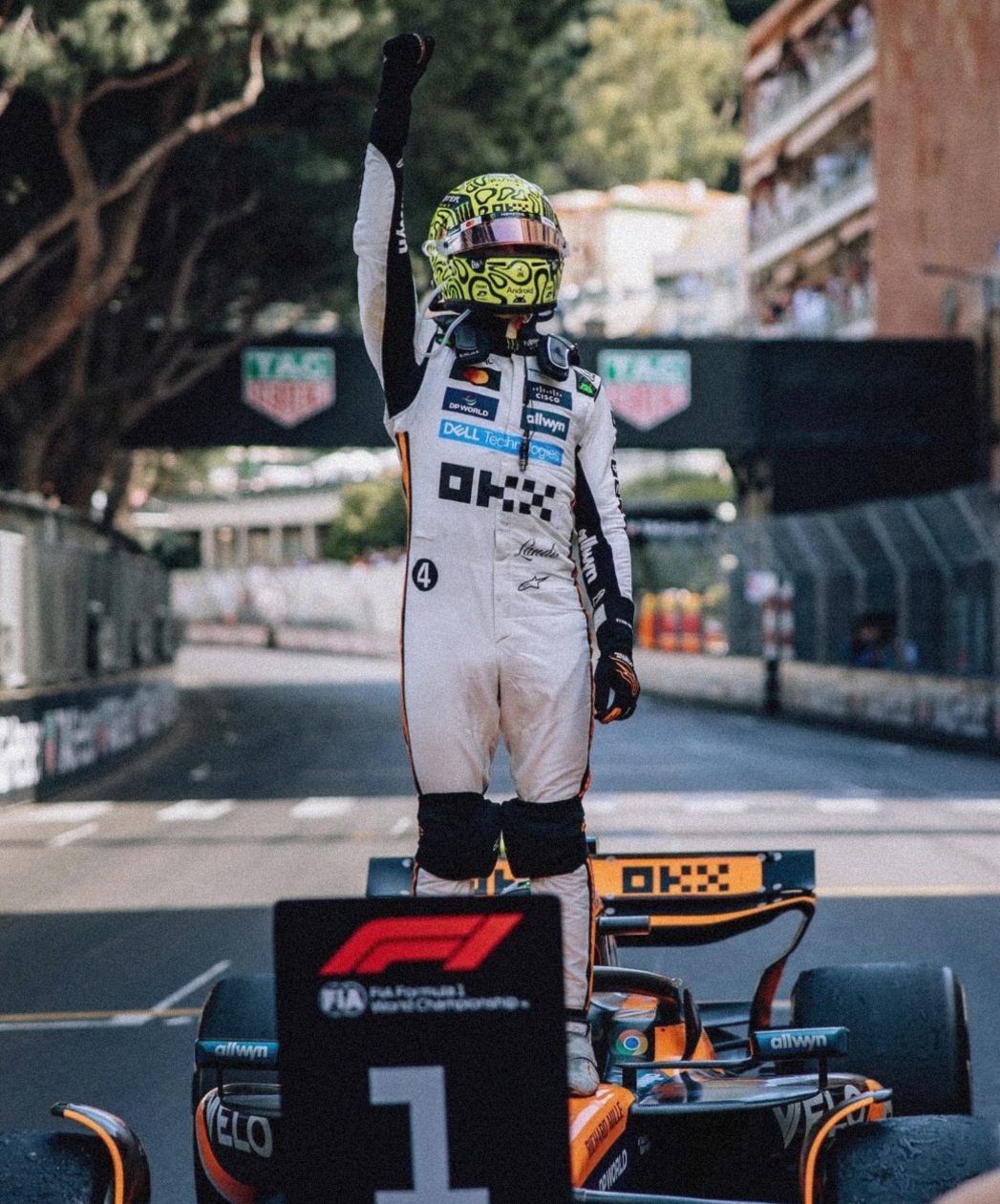 F&oacute;rmula 1: Lando Norris triunf&oacute; en M&oacute;naco 