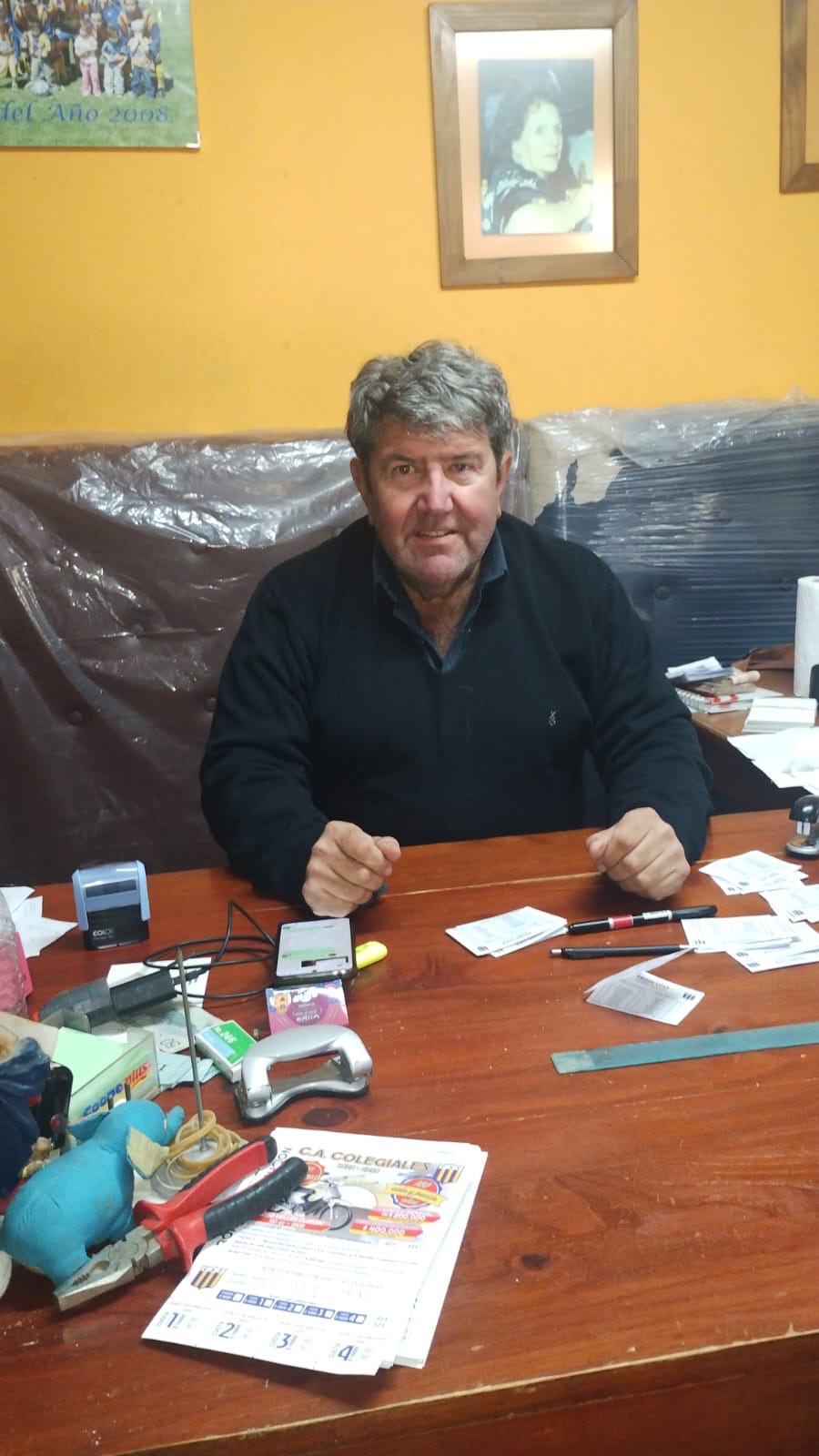 Marcelo Mor&aacute;n destac&oacute; el presente de Colegiales en el a&ntilde;o de su centenario