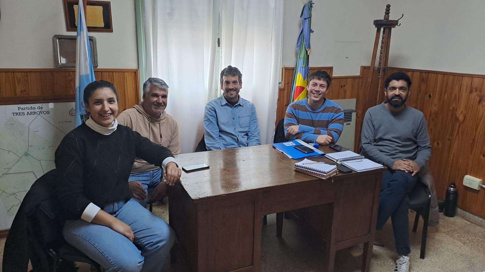 Avanzan los preparativos para el acto del D&iacute;a de la Bandera a orillas del Quequ&eacute;n Salado