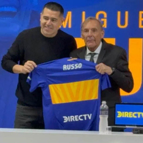 Boca presentó a Miguel Ángel Russo como nuevo DT