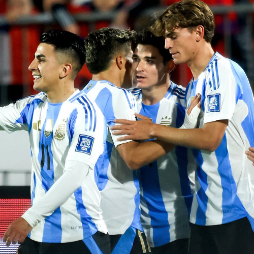Argentina le ganó a Chile y sigue firme rumbo al Mundial 2026