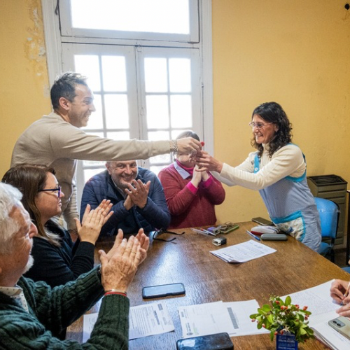 Un sueño cumplido: entrega de llaves para el Jardín 919 de Reta