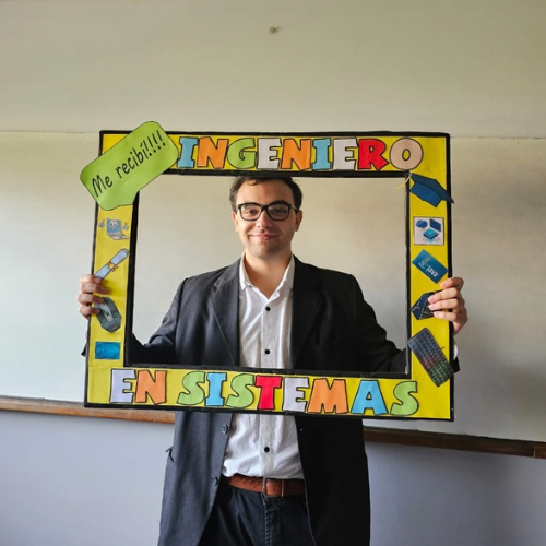 Nuevo profesional: Mauro Belmonte se recibió de Ingeniero en Sistemas