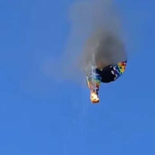 Tragedia a&eacute;rea en Brasil: se incendi&oacute; un globo aerost&aacute;tico y dej&oacute; ocho muertos 