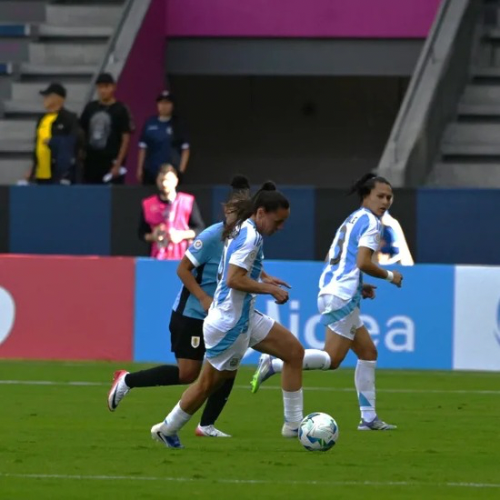 La Selección Argentina femenina venció a Uruguay en su debut en la Copa América