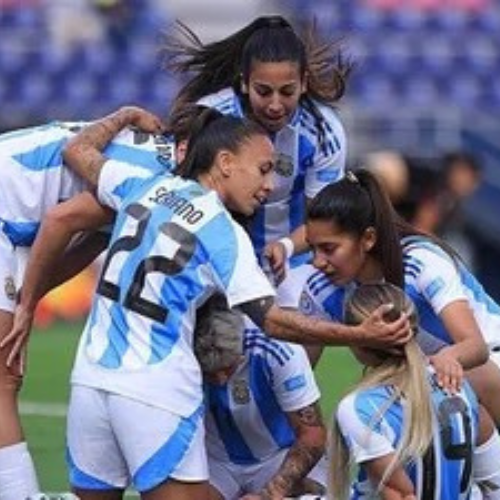 Copa América femenina: Argentina venció a Perú y pasó a las semifinales