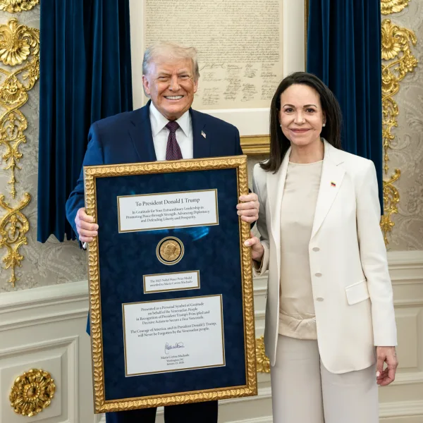 La Casa Blanca tom&oacute; distancia de Mar&iacute;a Corina Machado en medio de la emergencia en Venezuela