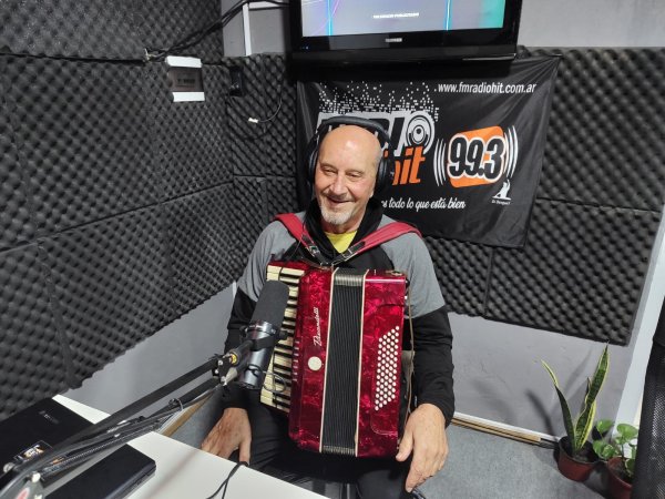 Alberto Mazzara: una vida dedicada a la m&uacute;sica y al acorde&oacute;n