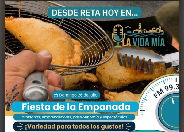 La Fiesta de la Empanada Costera vuelve a Reta con un fin solidario para la Escuela Secundaria N&deg; 5