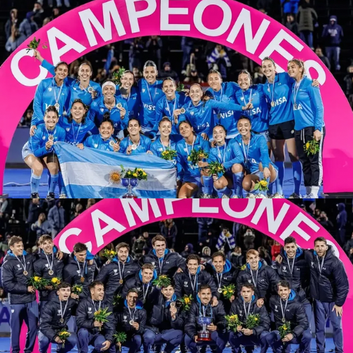 Las Leonas y Los Leones campeones de la Copa Panamericana 2025