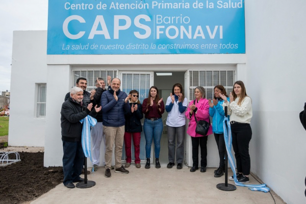 Más salud para el barrio: se inauguró la ampliación del CAPS Fonavi