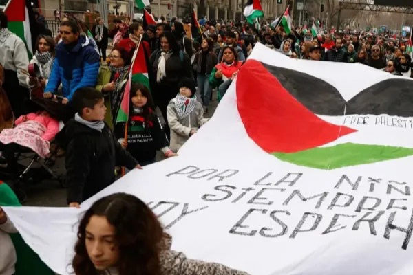 M&aacute;s de 10 mil personas marcharon en Argentina contra el genocidio en Gaza