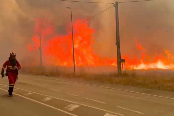 Ola de calor en Europa: m&aacute;ximas a 44 &deg;C, incendios y la primera v&iacute;ctima fatal