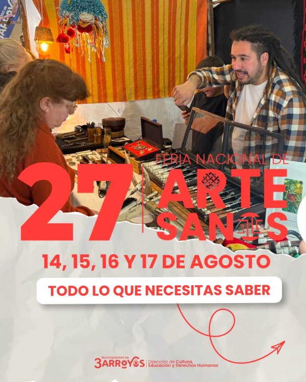 Se viene la 27&ordf; Feria Nacional de Artesanos