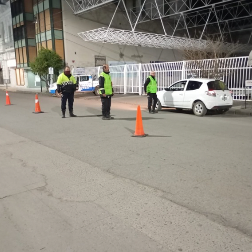 Controles de tránsito el fin de semana desde la Secretaría de Seguridad