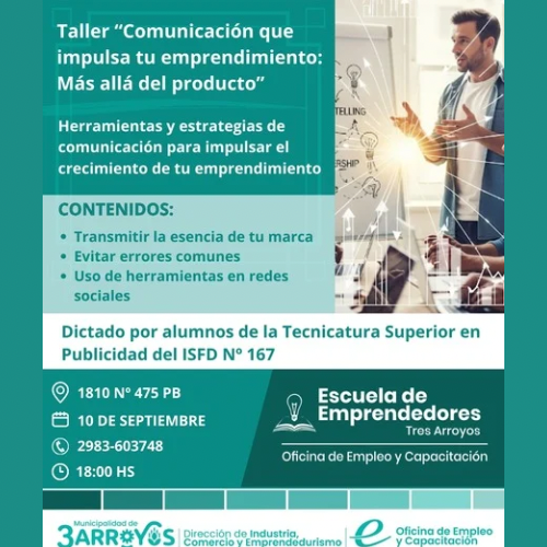 Nueva edici&oacute;n del taller &ldquo;Comunicaci&oacute;n que impulsa tu emprendimiento&rdquo;