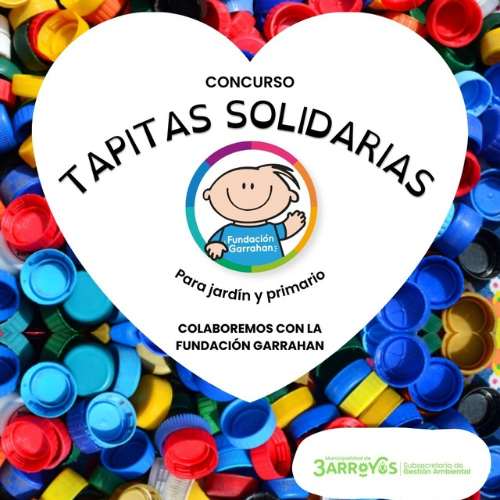 &Uacute;ltimos d&iacute;as para participar del concurso &ldquo;Tapitas Solidarias&rdquo;
