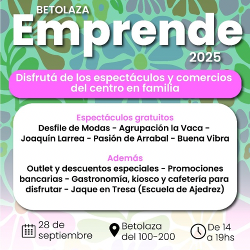 Una nueva edici&oacute;n del Emprende llega a la calle Betolaza