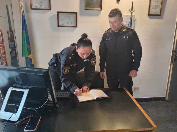 Cambio de autoridades en la c&uacute;pula policial del Destacamento Vial Tres Arroyos