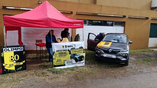 Olimpo sortea un auto por pago anticipado de su rifa