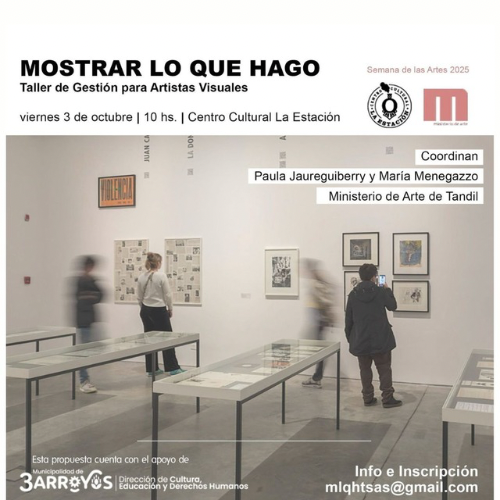 Semana cultural en La Estación: talleres, muestras y ExpoArt 2025